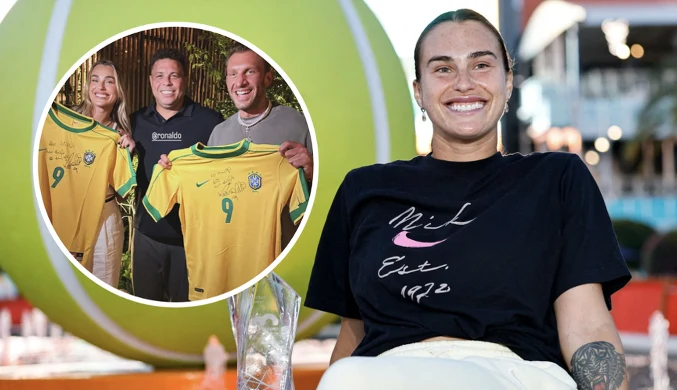 Aryna Sabalenka u boku legendy futbolu. To nie ich pierwsze spotkanie