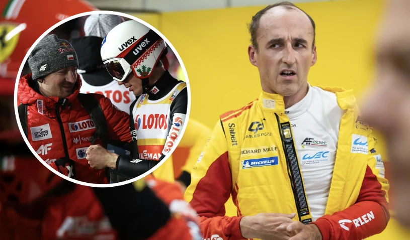 Kubica nie wytrzymał po pytaniu o Stocha i Małysza. "Należy im się szacunek"