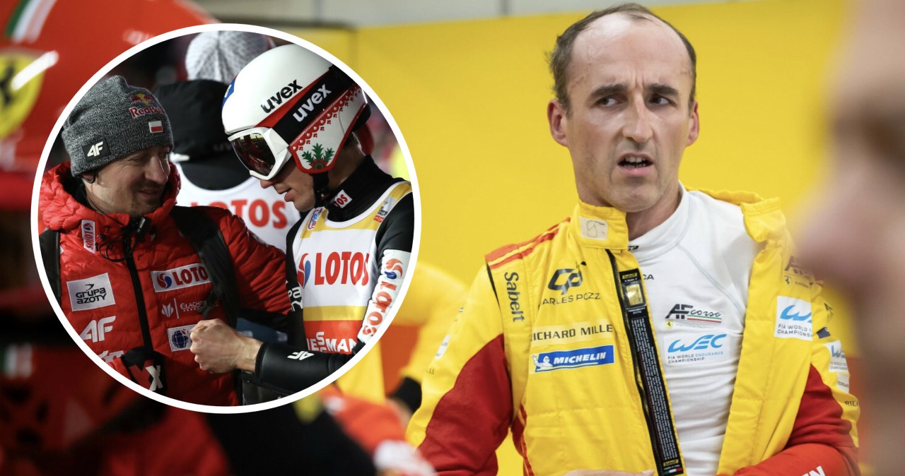 Kubica nie wytrzymał po pytaniu o Stocha i Małysza. "Należy im się szacunek"