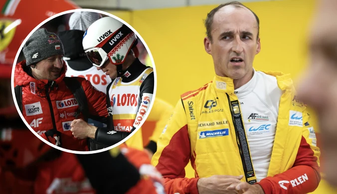 Kubica nie wytrzymał po pytaniu o Stocha i Małysza. "Należy im się szacunek"