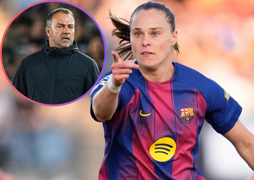 Pajor nie mogła się spodziewać, poruszenie w Barcelonie. Tak zachował się Flick