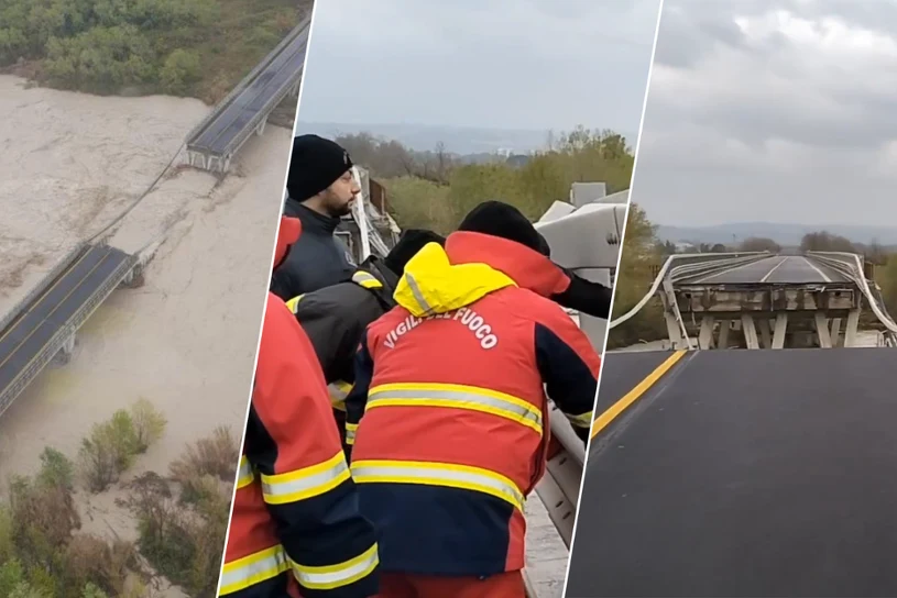 Akcja ratunkowa na Trigno. Połączenie przerwało wtedy, gdy zawalił się most