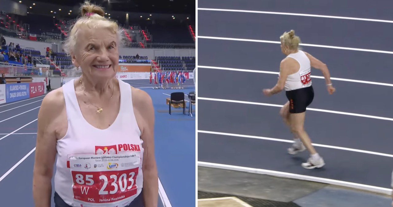 89-letnia Polka zrobiła show na mistrzostwach Europy. Wrzawa na trybunach