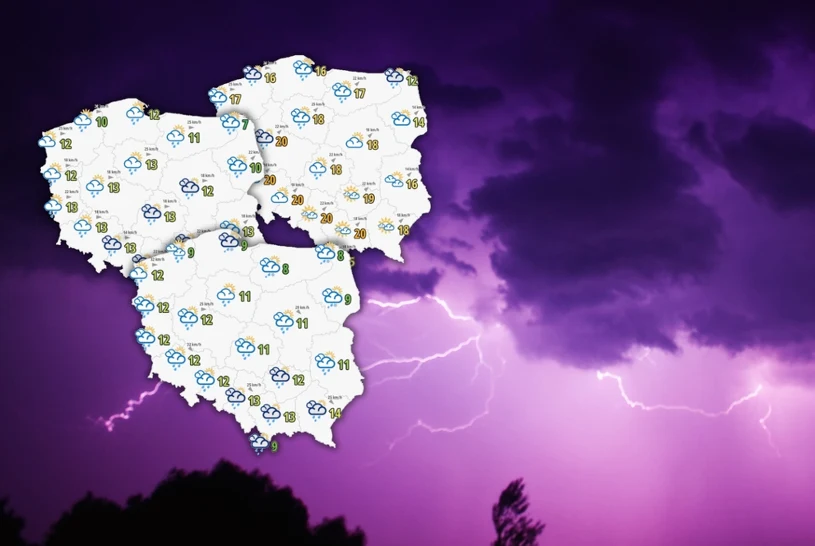 Burze i apogeum ciepła w jednym regionie. Wielkanoc pełna niespodzianek