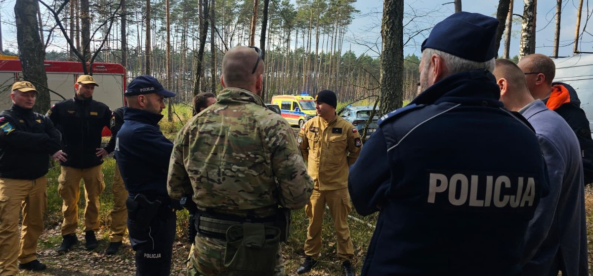 Dron znaleziony w lesie na Opolszczyźnie. Teren zabezpieczony, obowiązuje zakaz wstępu