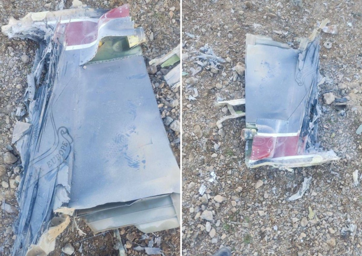 Irańska telewizja pokazała zdjęcia zestrzelonego samolotu. To amerykański myśliwiec?