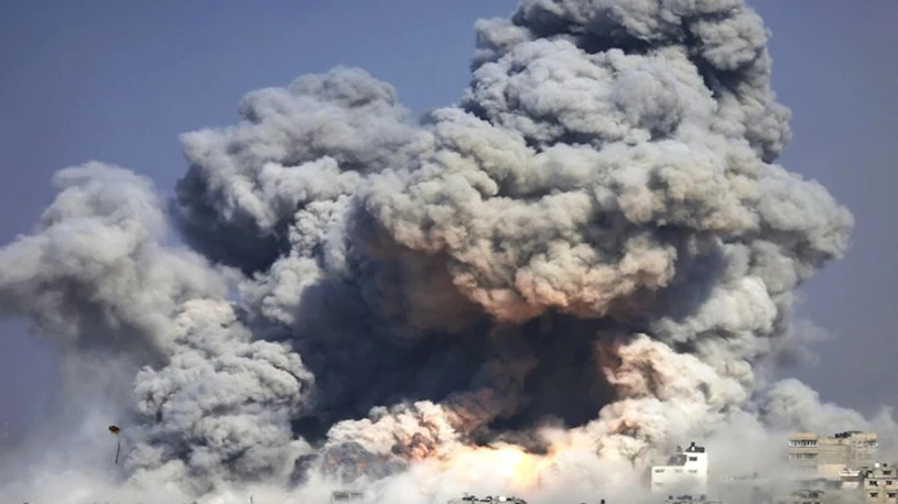 Amerykańskie bomby spadły na Rosjan w Ukrainie. Jest nagranie