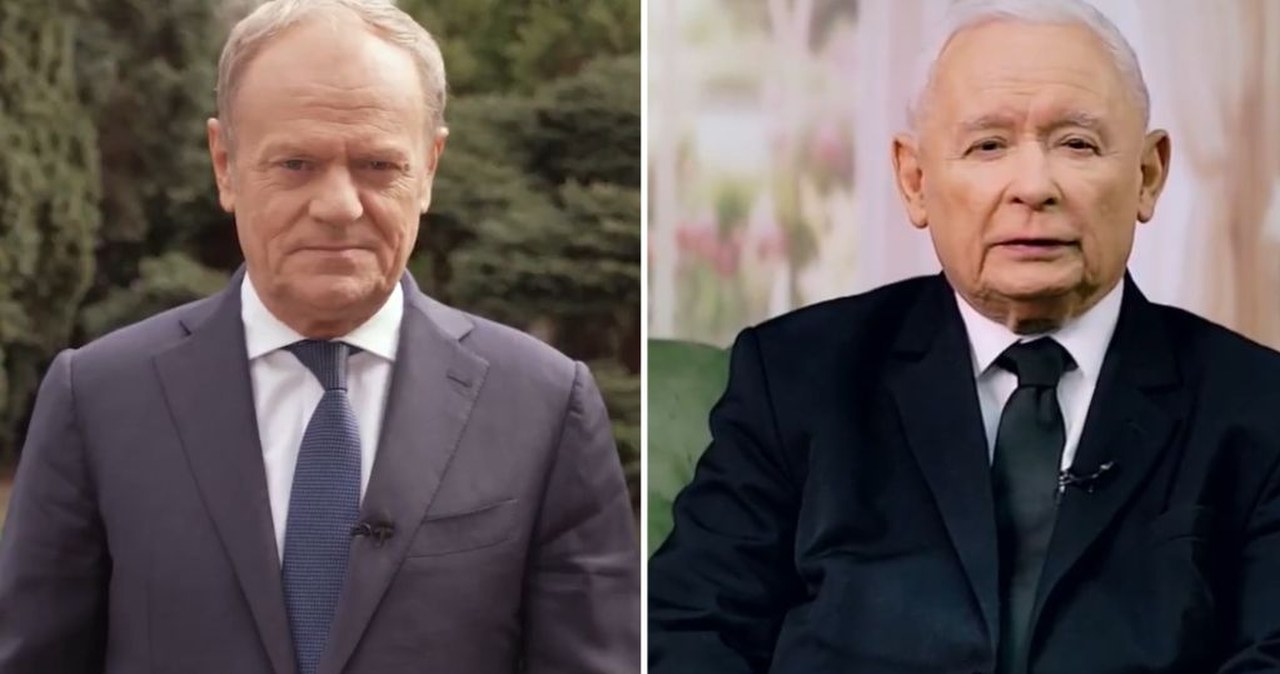 Wielkanoc. Donald Tusk i Jarosław Kaczyński złożyli życzenia Wielkanoc. Donald Tusk i Jarosław Kaczyński złożyli życzenia