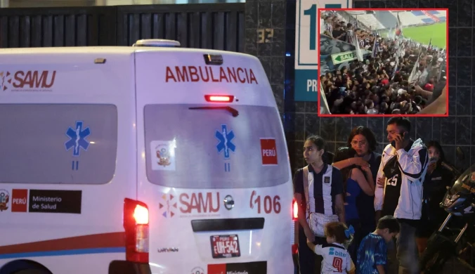 Dramatyczne sceny na stadionie. Jedna osoba nie żyje, jest wielu rannych