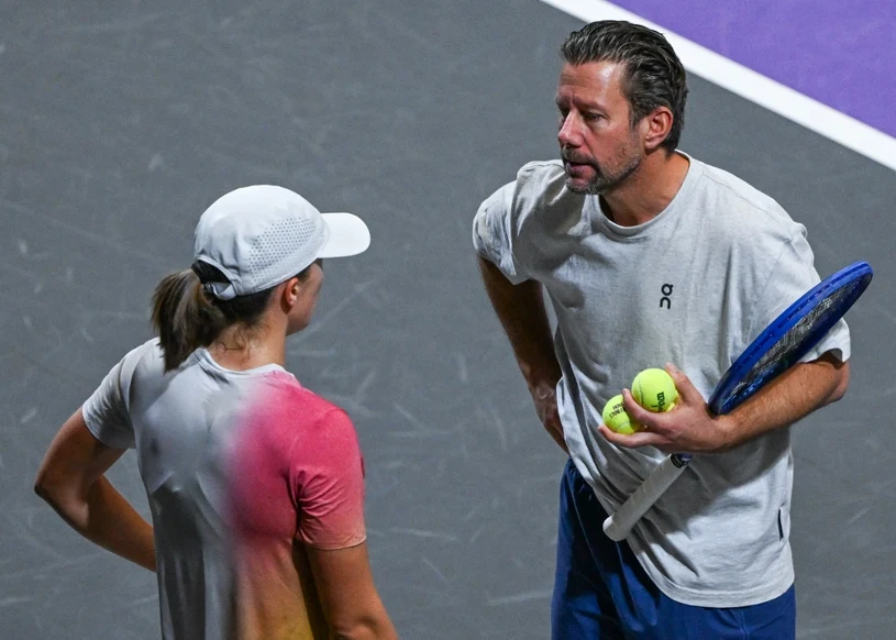 Fissette o rozstaniu ze Świątek. Ugryzł się w język. Padły słowa o szacunku