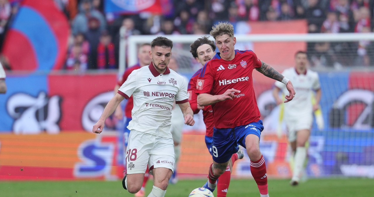 Czerwona kartka i dwa gole po 90. minucie. Sceny w meczu Ekstraklasy