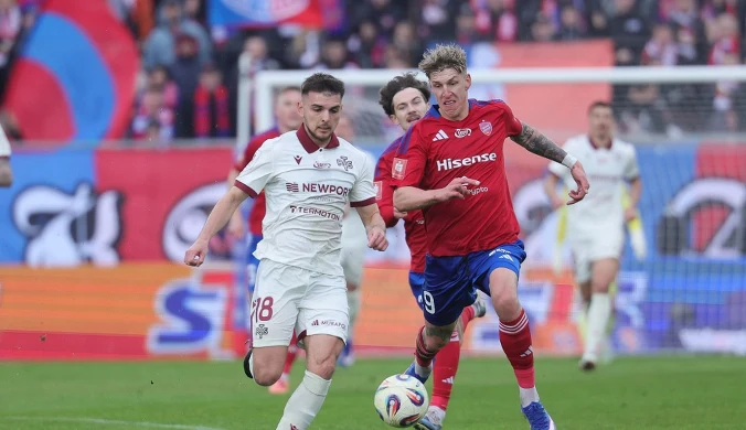 Czerwona kartka i dwa gole po 90. minucie. Sceny w meczu Ekstraklasy