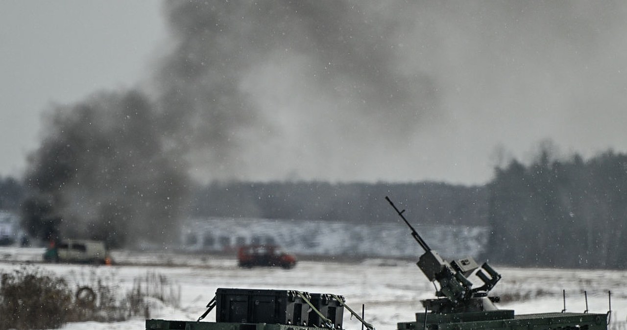 Linia frontu "jak w 'Terminatorze'". "Tak wygląda współczesna wojna"