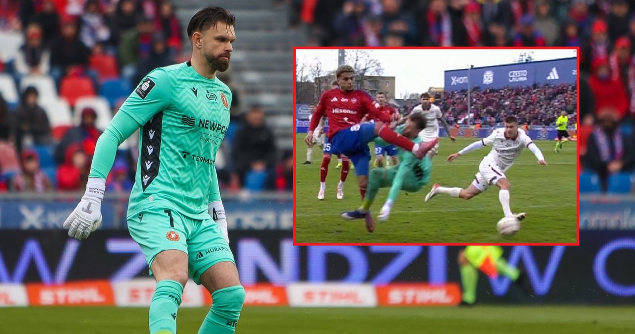 Dantejskie sceny w Ekstraklasie. Kadrowicz poszkodowany, polała się krew