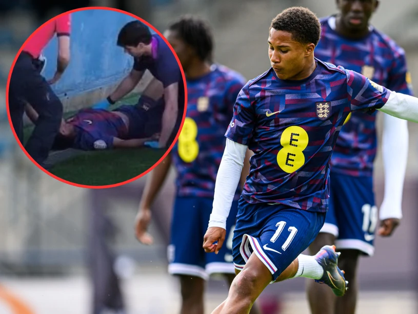 Dramat w meczu Barcelony. Piłkarz przewieziony do szpitala. Fatalny wypadek