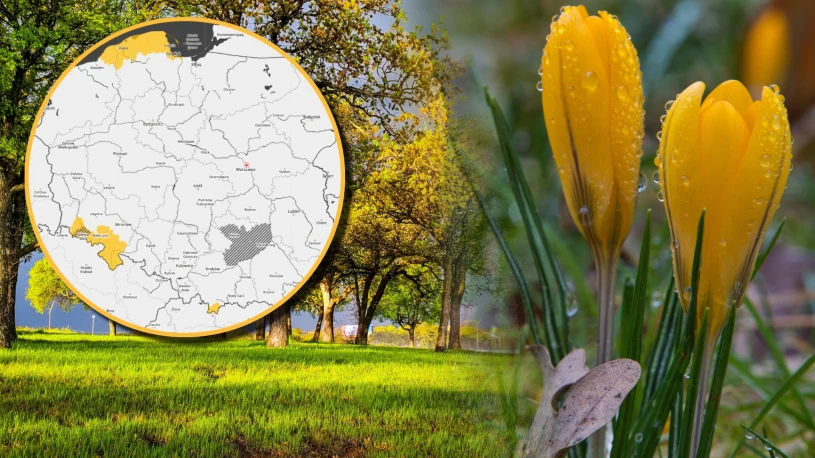 Zmienna pogoda w Wielkanoc. Lokalnie może nawet zagrzmieć