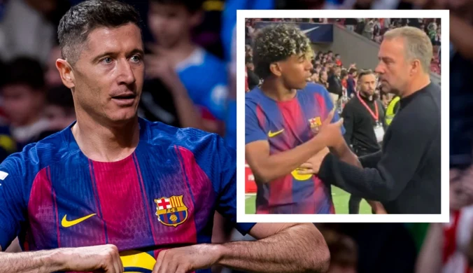 Yamal nie cieszył się z gola Lewandowskiego. Wrze po zachowaniu 18-latka