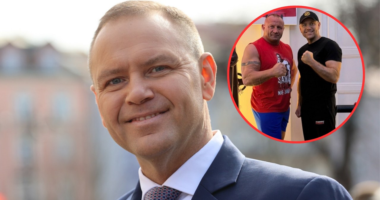 Pudzianowski u boku Nawrockiego. To była tajemnica, w końcu potwierdzenie