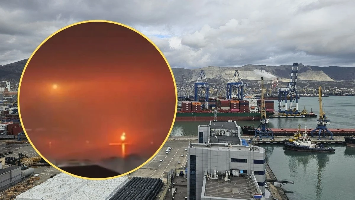 Ukraińskie wojsko zaatakowało w nocy rosyjski okręt wojenny w porcie Noworosyjsk oraz platformę wiertniczą na Morzu Czarnym w pobliżu okupowanego Krymu. Atak wymierzony był w lotniskowiec rakietowy Admirał Makarow. Jak podała agencja Bloomberga ogień wybuchł na terenie portu, gdzie znajduje się terminal naftowy Szescharis, należący do rosyjskiego przedsiębiorstwa państwowego Transnieft.