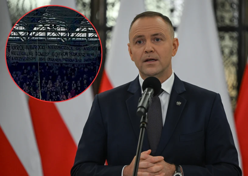 Bezpardonowy cios w Karola Nawrockiego. Kibice znów atakują