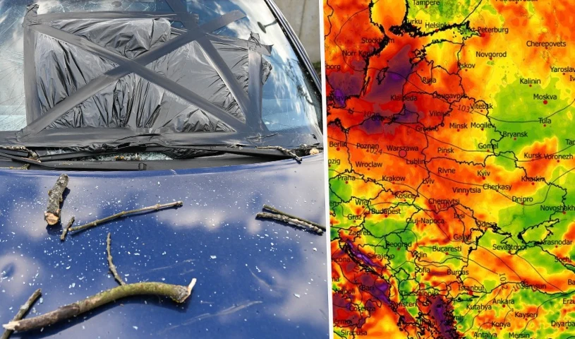 Ponad dwa tysiące interwencji w całym kraju. Potężne wichury i zniszczenia