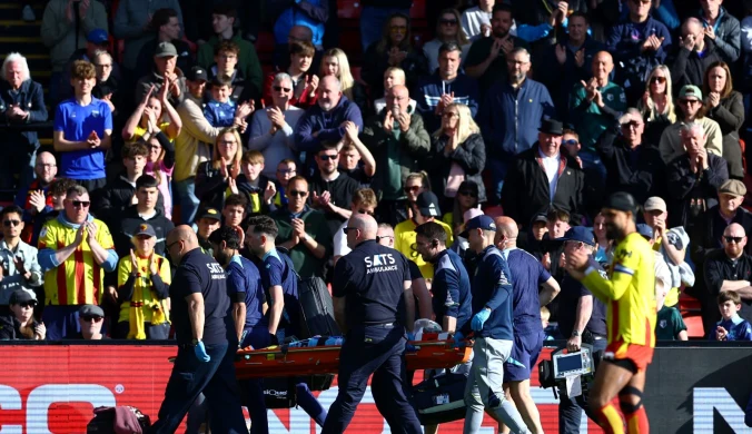 Dramat na boisku. Stracił przytomność. Telewizja nie pokazała powtórek