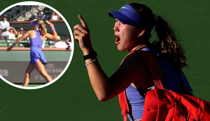 Hamulce na korcie puściły. "Niewybaczalne". Teraz jest jej wstyd