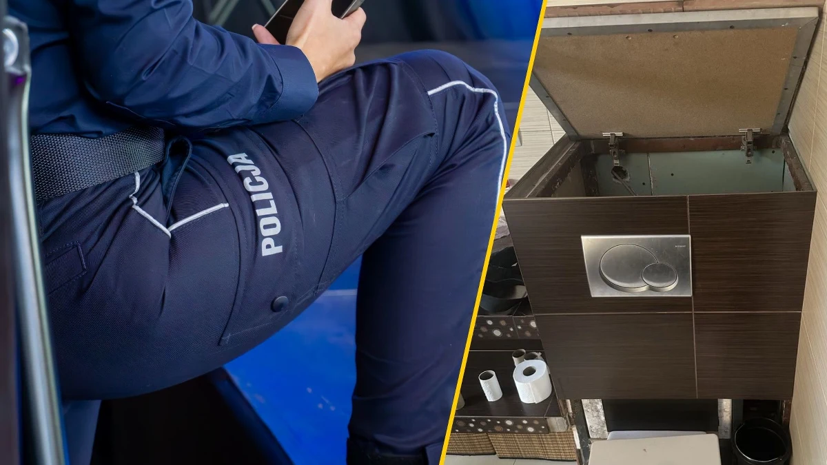 Policjanci z powiatu łomżyńskiego dokonali serii zatrzymań osób poszukiwanych przez wymiar sprawiedliwości. Najbardziej zaskakujące okazało się odkrycie 46-latka, który, próbując uniknąć aresztowania, schował się w zabudowie spłuczki toalety. Zdradziła go jednak... wystająca stopa.