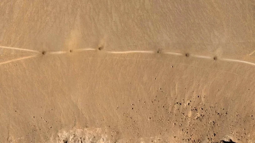 Spektakularne bombardowanie dróg, by ratować amerykańskiego pilota w Iranie