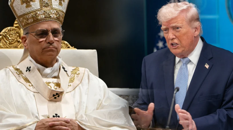 Trump znów to zrobił. Skrytykował papieża i pokazał grafikę