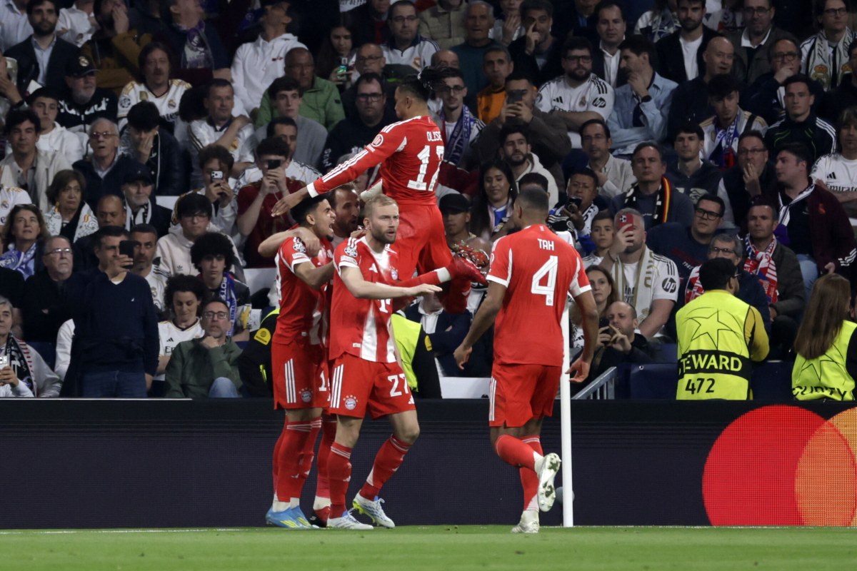 Emocje w Lidze Mistrzów. Bayern zaskoczył Real, Arsenal czekał do ostatnich sekund