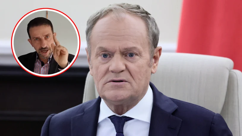 Ostry atak na premiera Tuska, nie gryzł się w język. Szef gwiazdy komentuje
