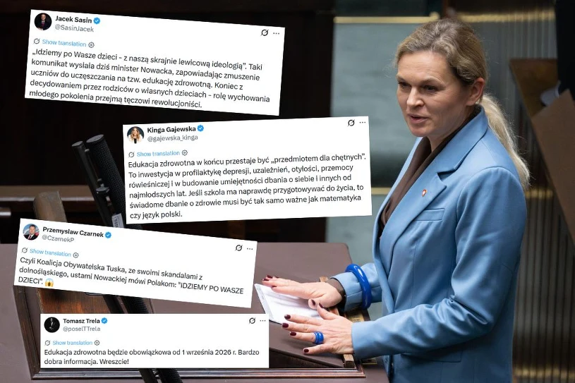 Wrze po decyzji ws. edukacji zdrowotnej. Fala komentarzy