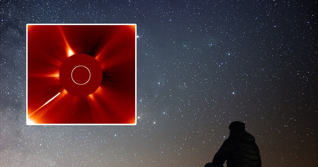 Miało być widowisko, został jedynie pył. Smutny finał Komety Wielkanocnej