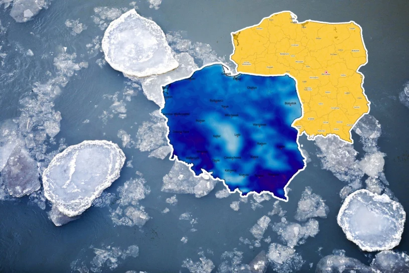 Cała Polska na żółto. Problemy zaczną się o 22:00 i potrwają przez całą noc