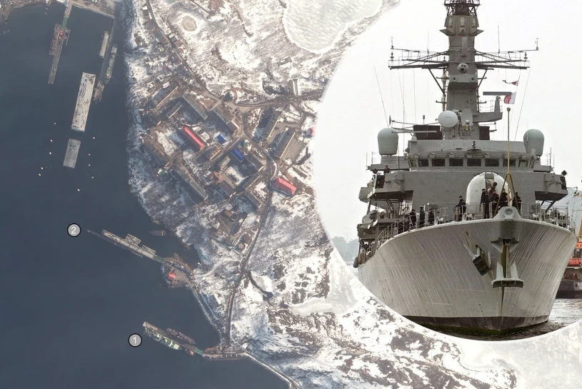 "Widzimy was". Brytyjskie siły zbrojne przepędziły rosyjskie okręty