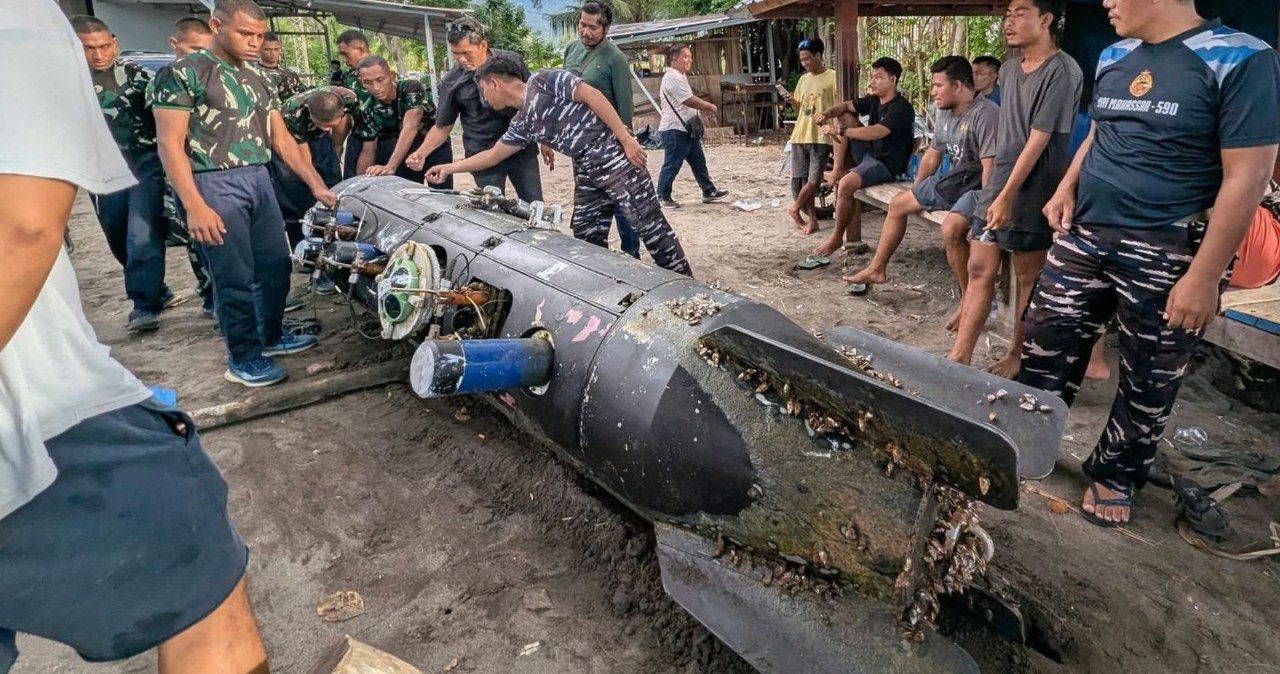 Podwodny dron z Chin w Cieśninie Lombok. Niepokojące znalezisko rybaka