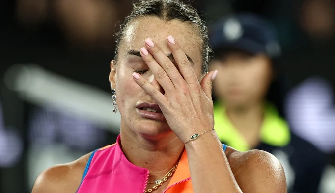 To dlatego tak naprawdę Sabalenka wycofuje się. Z przykrością ogłasza