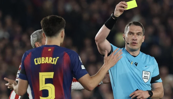 Burza po meczu Barcelony. Media: Surowa kara dla arbitra. "Do końca sezonu"