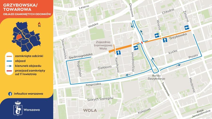 /Tramwaje Warszawskie/Infoulice Warszawa /