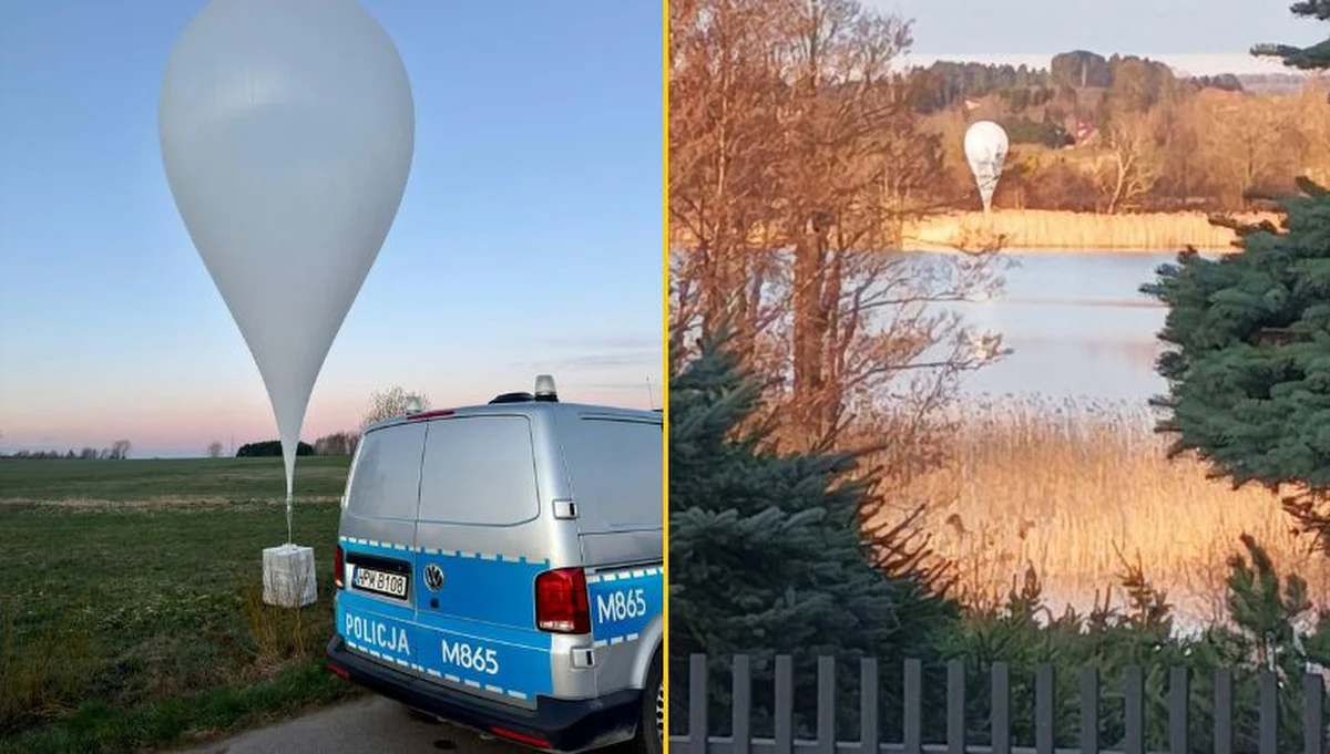 Nawet kilkanaście balonów przemytniczych mogło wlecieć do Polski. Jak ustalił dziennikarz RMF FM Piotr Bułakowski, balony zauważono w województwie warmińsko-mazurskim i podlaskim