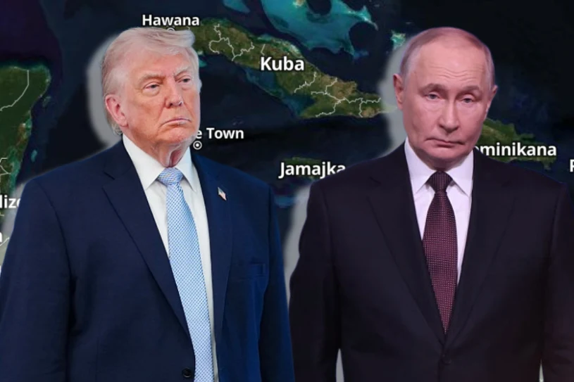 Trump zapowiadał, iż są "następni po Iranie". Wizyta Rosjan na wyspie