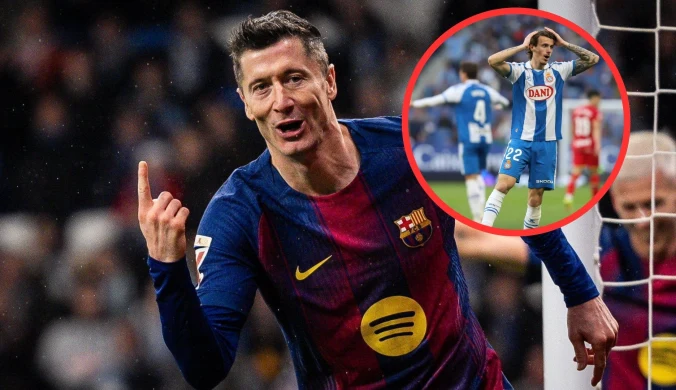 Lewandowski katem Espanyolu. Nokaut w 90. minucie rozpoczął ich koszmar