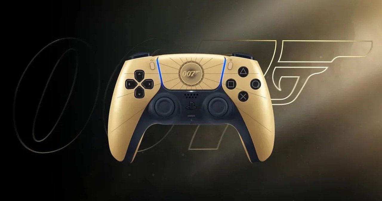 PlayStation przedstawia bezprzewodowy kontroler DualSense z limitowanej edycji "007 First Light"