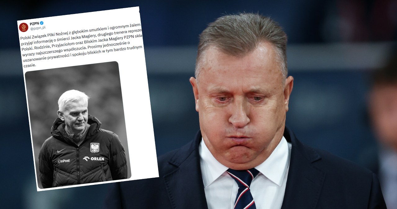 Zmarł Jacek Magiera. PZPN reaguje. Kulesza wydał komunikat