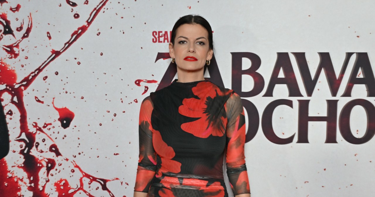 Alżbeta Lenska w zjawiskowej kreacji. Ten wzór jest hitem