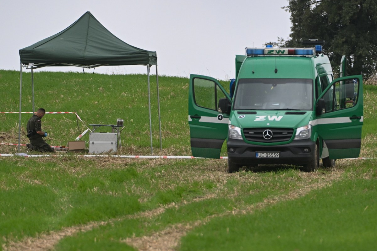 Fragment rakiety znaleziony na Lubelszczyźnie. Służby pracują na miejscu