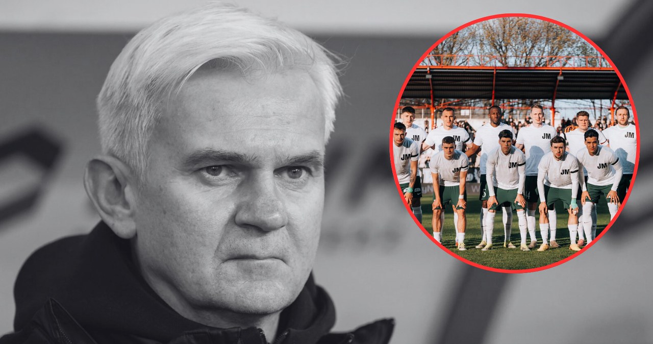 Poruszający gest przed meczem Śląska. W taki sposób pożegnali Jacka Magierę