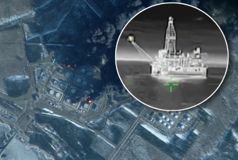 Celny cios w infrastrukturę Rosji. Trafiono obiekty daleko od linii frontu