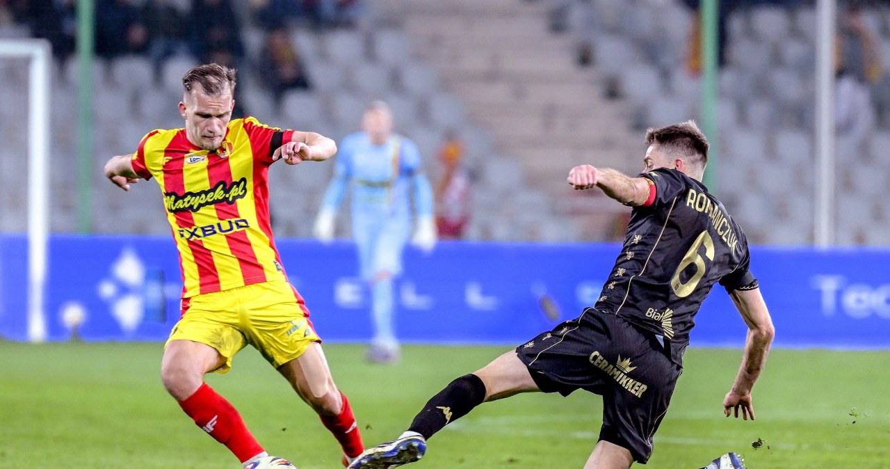 Karny i anulowany gol, wielki show w Kielcach. Jagiellonia ma kłopoty